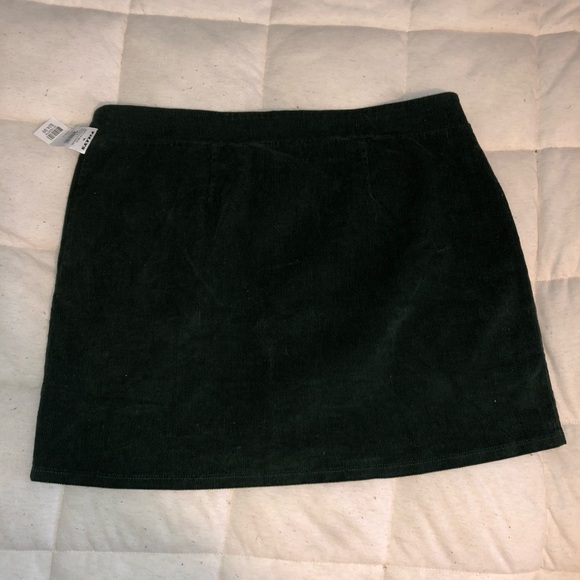 Tilly’s Sky & Sparrow Button Up Corduroy Miniskirt - Picture 2 of 5